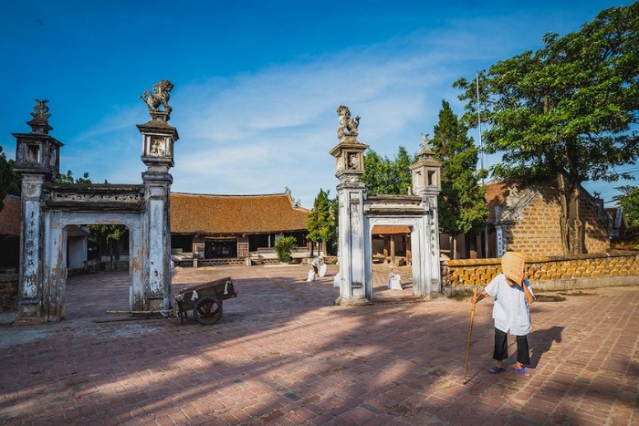 La beauté paisible au village de Duong Lam